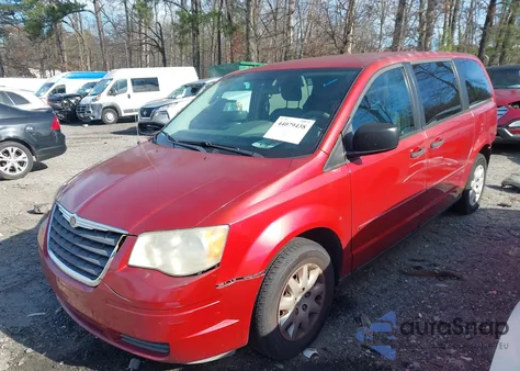 2008 Chrysler Town & Country Lx from USA, damaged, VIN 2A8HR44H48R735493